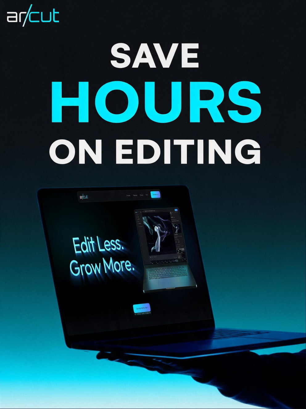 Save hours on editing, the centre creative